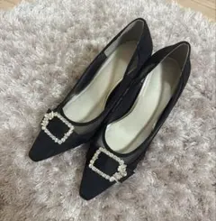 RANDA ビジューパンプス