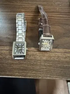 Casio スクエア型時計 2点セットのサムネイル