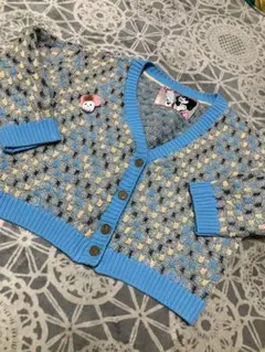 jennyfax ジェニーファックス　アクリル　ショート丈　カーディガン　ニット