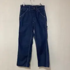 極上 濃紺60s 70s Lee ペインターパンツ usa チェーンステッチのサムネイル