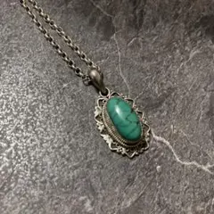 navajo ターコイズ シルバーネックレス Ivan Howard navajo ターコイズ シルバーネックレス Ivan Howard