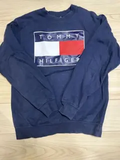 TOMMY JEANS ネイビー トレーナー