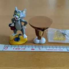 ★TOM&JERRY トムとジェリー ミニフィギュア めじるしアクセサリー3点★