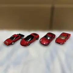 トミカ　フェラーリ4台セット