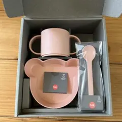 tak 子ども用食器セット ピンク　ベビー食器　離乳食　コーラル