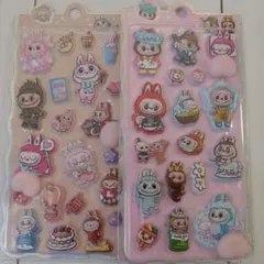 らぶぶおしりぷくぷく立体シール2シートセット