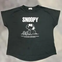 PEANUTS SNOOPY Tシャツ ブラックのサムネイル