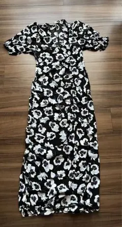 H&M花柄ロングワンピース