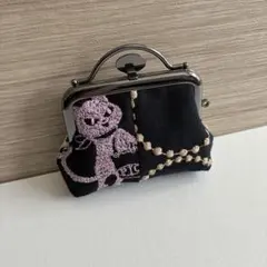 ミナペルホネン がま口ポーチ ハンドメイド タンバリン dop - メルカリ