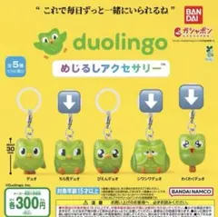 duolingo カプセルトイ 3種