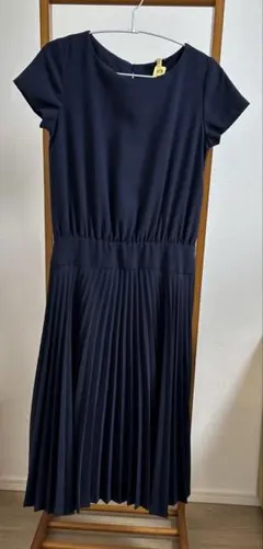 ディノス　Cara ネイビー半袖ワンピース