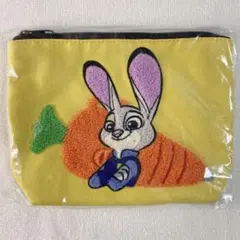 Zootopia Happyくじ C賞 サガラ刺繍ポーチ ジュディ・ホップス