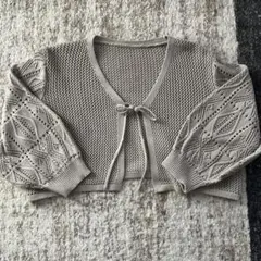 talbyyumi メッシュボレロ カーディガン
