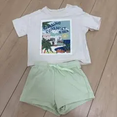 H&M Tシャツ ショートパンツ セットアップ 4-6Mのサムネイル