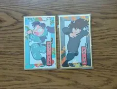 忍たま 土井半助　きり丸 　華絵札