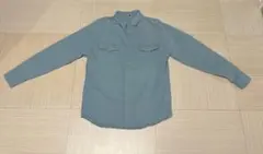 長袖　シャツ　綿100%