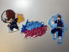 僕のヒーローアカデミア 轟焦凍 ステッカー 3点セット