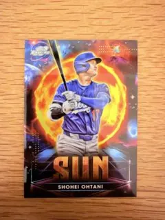 大谷翔平 カードTopps Cosmic Chrome SSP 太陽　SUN