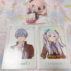 ら*ん様 葬送のフリーレン エニマイくじ ぬいぐるみキーホルダー クリアポスター