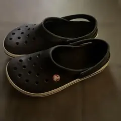 crocs クロックス サンダル ブラック 23cm
