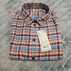 UNIQLOフランネルチェックシャツ women