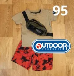 95 Tシャツ 半袖 ハーフパンツ アウトドア OUTDOOR セットアップのサムネイル