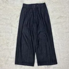 my beautifu landlet DENIM TUCKWIDEPANTS