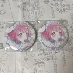 鳳えむ サンリオ グリッター缶バッジ プロセカ