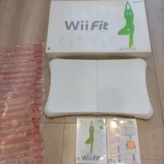 wii　fit　バランスボード　ソフト2本　みんなの常識力テレビ　ウィーフィット