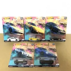 コンプリート　5台セット　ホットウィール　STREET TUNERS