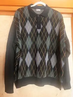 Cooper アーガイル柄セーター Lサイズ