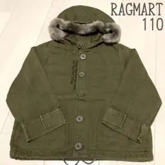 RAGMART 麻混ファー付きジャケット 110のサムネイル