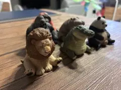 RBEN STUDIO アニマルフィギュアマスコット6種類