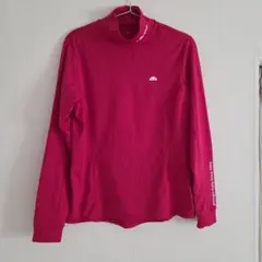 Ellesse ピンク 長袖タートルネックシャツ