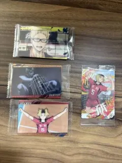 ハイキュー　ウエハース　カード　孤爪研磨　月島蛍　バラ売り可