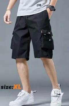 ハーフパンツ アウトドア向け ウエストゴム