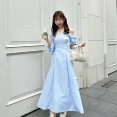 toychonプロデュース　バックシャン2wayワンピースのサムネイル