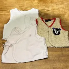 ミキハウス ベビーベスト 50-70サイズ