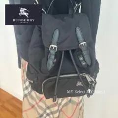 バーバリー　ホースマーク　バック　ショルダー　レア　スモールサイズのサムネイル