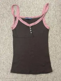 Brandy Melville race tank レースタンクトップのサムネイル