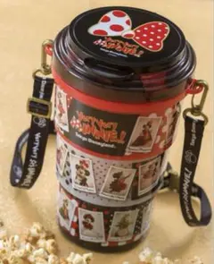 【新品未使用】ベリーベリーミニー　ポップコーンケース　バケット3段収納式