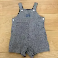 ファミリア　サロペット80  ヒッコリー