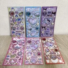 バンダイナムコ キャラクター ジュエルシール 6枚セット