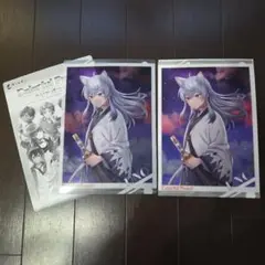 カラフルピーチ 　クリアポスター　どぬく2枚