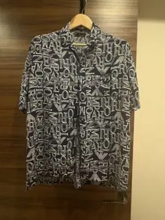 EMPORIO ARMANI 半袖シャツ ネイビー