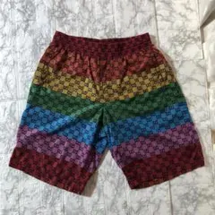 GUCCI グッチ GG ナイロン スイムショーツ ハーフパンツ 緑 44 - メルカリ