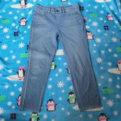 UNIQLO スキニーデニム ライトブルー Ｌサイズ
