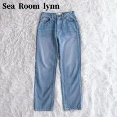 美品✨️Sea Room lynn ストレートデニムパンツ ライトブルー 24のサムネイル