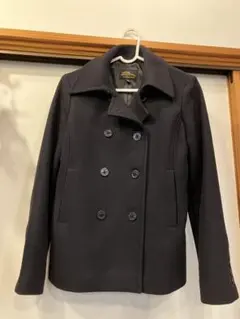 L.L.Bean ダークネイビー ウールピーコート