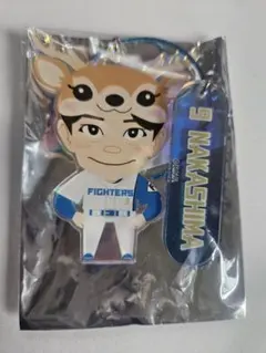 日本ハムファイターズ　中島卓也選手　アクリルキーチェーン